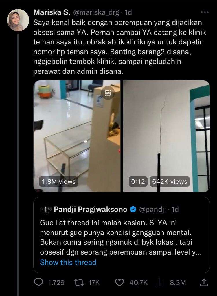 Fakta-Fakta Yudo Andreawan, Pria Gempal Ngamuk di Stasiun Manggarai, Disebut Obsesi dengan Wanita, Berakhir Ditangkap Polisi