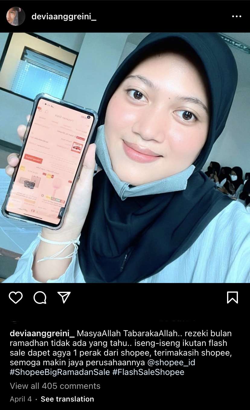 Perempuan Tangerang Ini Menangkan Mobil Rp1 saat Flash Sale Shopee dan Viral di Media Sosial