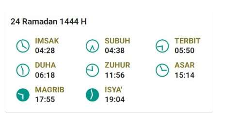 jadwal buka