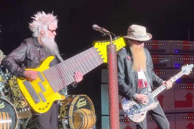Gitar bas unik dari ZZ Top.