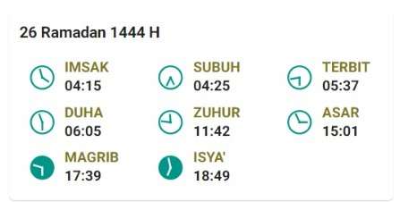 jadwal buka