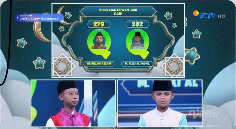 Penampilan para peserta Qari Cilik Indonesia Season 2 Penampilan para peserta Qari Cilik Indonesia Season 2
