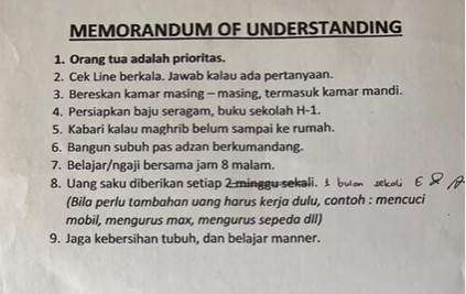 Mou Ridwan Kamil dan anaknya