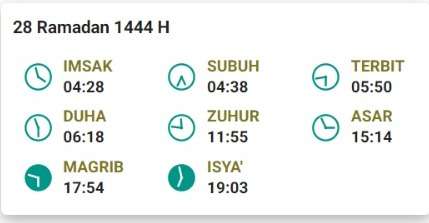 jadwal buka