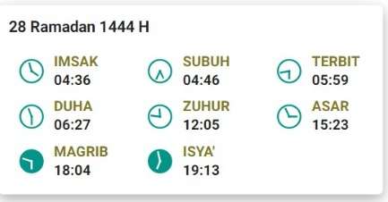jadwal buka