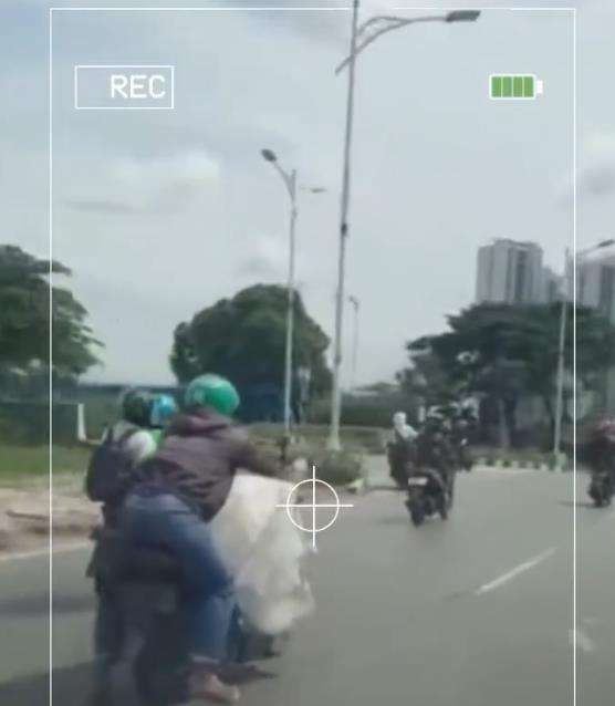 Aksi driver ojol dapat orderan tidak masuk akal.