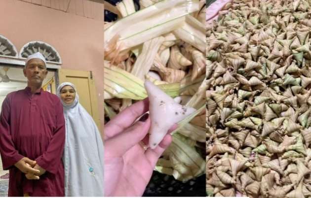 Menganyam Seharian Sejak Awal Ramadan, 7 Ribu Ketupat Berjamur Mendekati Hari Raya, 20 Tahun Pengalaman Tetap Diuji
