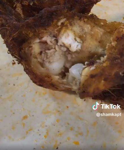 Habis makan nasi lemak di restoran, baru tahu ayam gorengnya berbelatung.