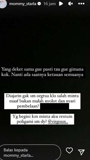 Stories istri Virgoun