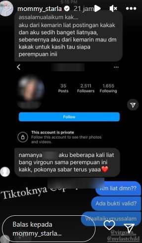 Stories istri Virgoun
