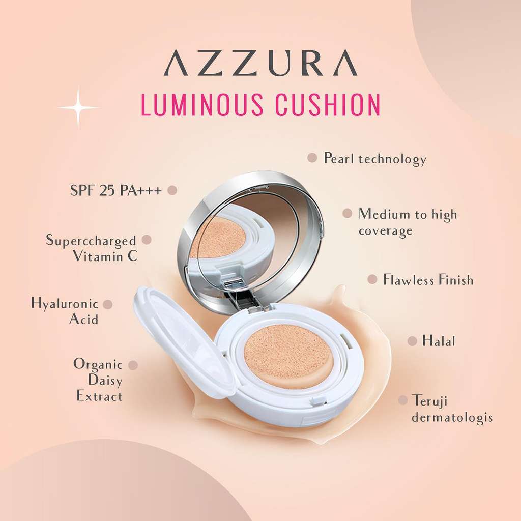 Makin Stunning di Momen Silaturahmi Idulfitri dengan AZZURA Cosmetics