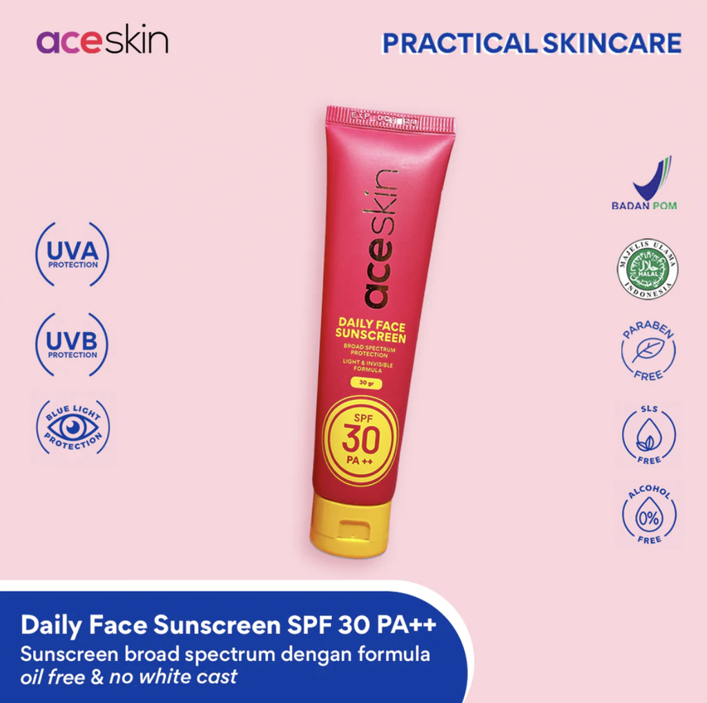 Aceskin Daily Face Sunscreen SPF 30 PA ++