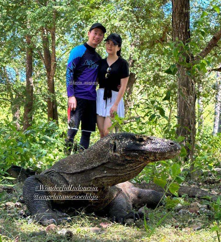 Potret Honeymoon Kevin dan Valencia