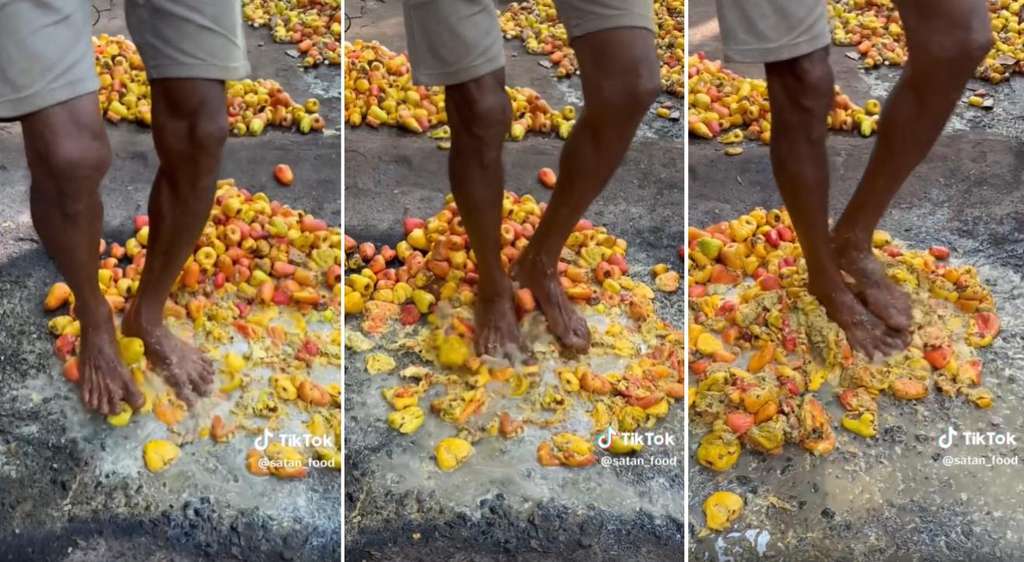 Proses pembuatan minuman fermentasi ala India yang bikin mual.