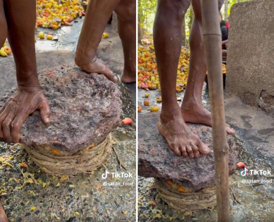 Proses pembuatan minuman fermentasi ala India yang bikin mual.