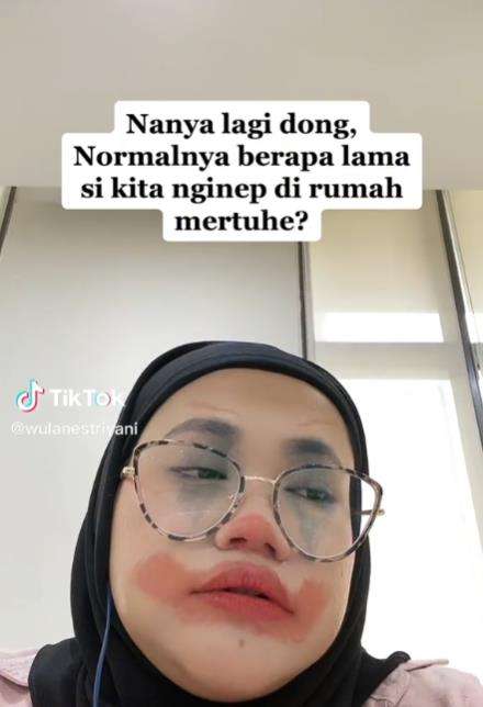 Curhat netizen nginap di rumah mertua.
