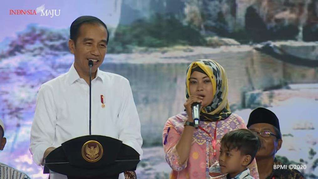 Curhat penjual es degan ke Pak Jokowi bikin ngakak.