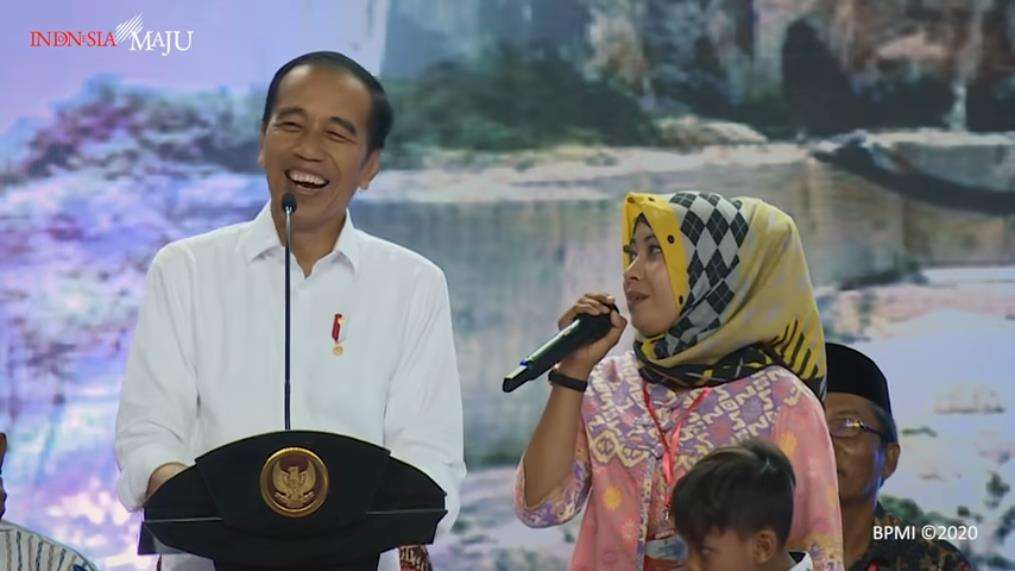 Curhat penjual es degan ke Pak Jokowi bikin ngakak.