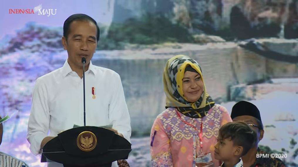 Curhat penjual es degan ke Pak Jokowi bikin ngakak.