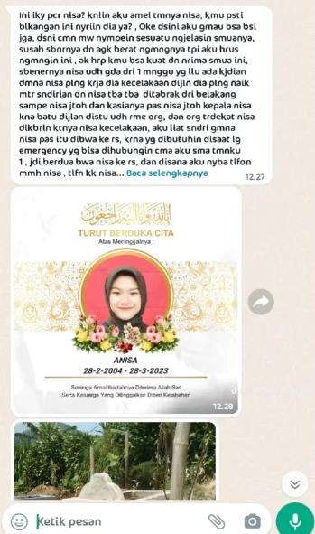 Cerita cinta menyedihkan.