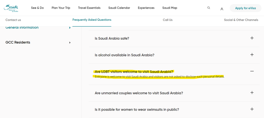 Pertanyaan syarat masuk Arab Saudi