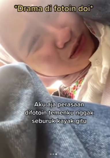 Drama Difotoin Doi, Sudah Naik ke Batu Basah-Basahan di Tengah Terik Matahari, Hasil Fotonya Malah Bikin Nangis