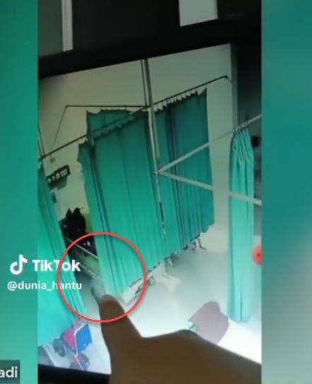 Seram, penampakan bayangan putih transparan masuk tempat perawatan pasien di rumah sakit.