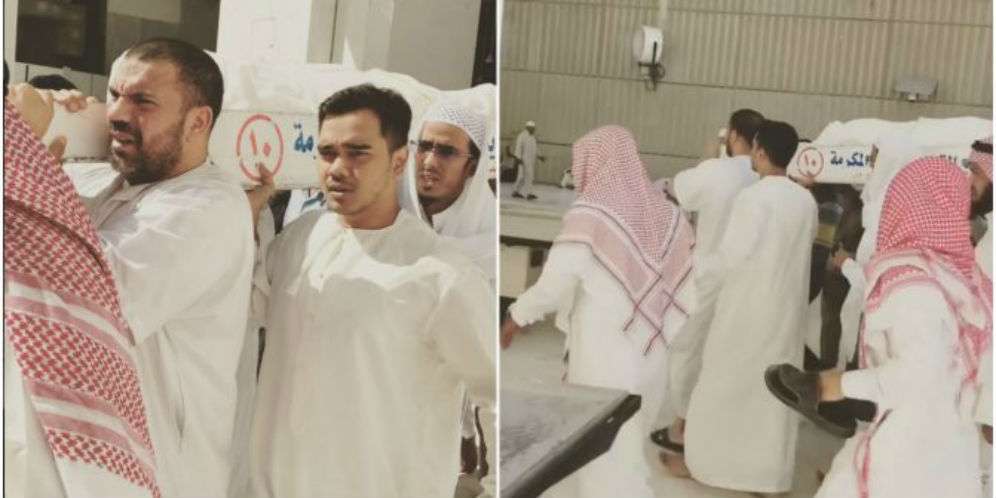 Mengusung jenazah di Tanah Suci