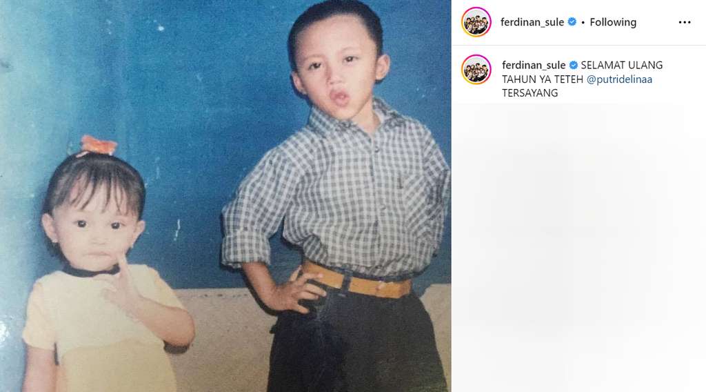 Putri Delina dan Rizky Febian