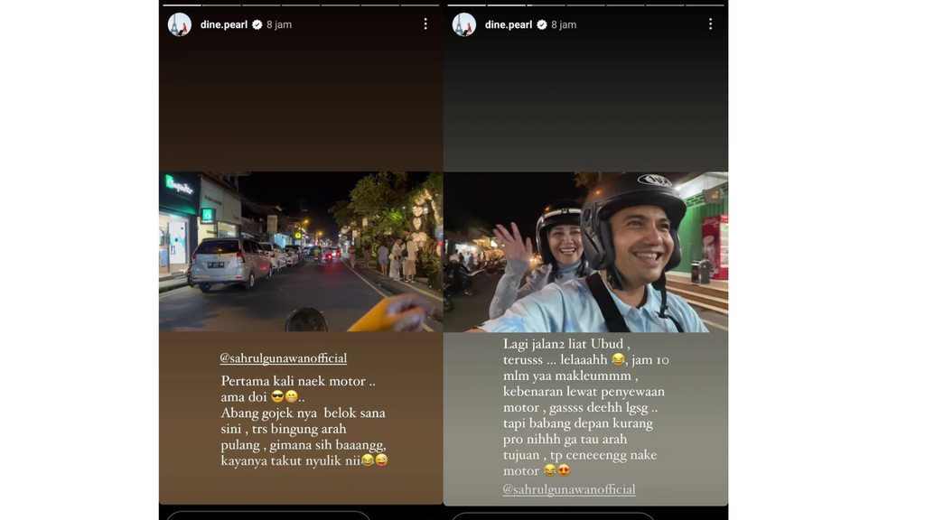 Instastories Dine Mutiara