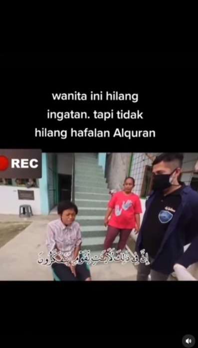 Wanita Hilang Ingatan Namun Masih Hafal Al Qur’an, Masya Allah!