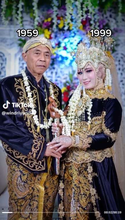 Viral Pernikahan Suami Lebih Tua 40 Tahun, Rahasianya Dibongkar Warganet