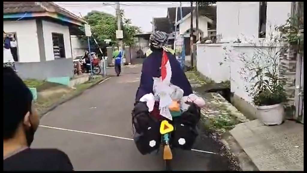 Kisah Pasutri di Purwokerto Berangkat Haji Naik Sepeda Tandem, ini Awal Rencananya