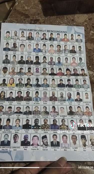Viral Undangan Berdesain Unik Mirip Kertas Suara Pemilu, Bukanya Harus Rahasia!