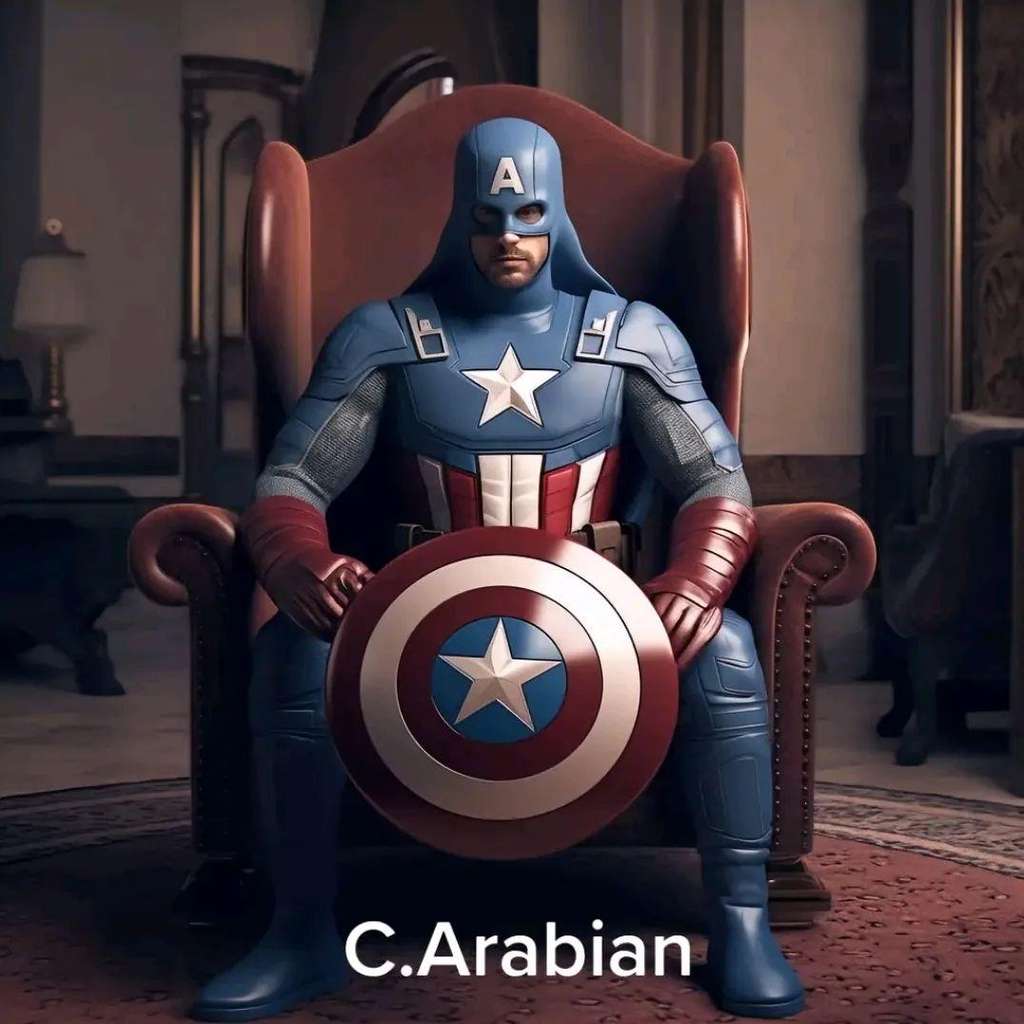 Penampilan Avengers jika mereka superhero dari Arab.