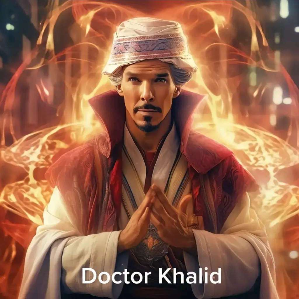 Penampilan Avengers jika mereka superhero dari Arab.