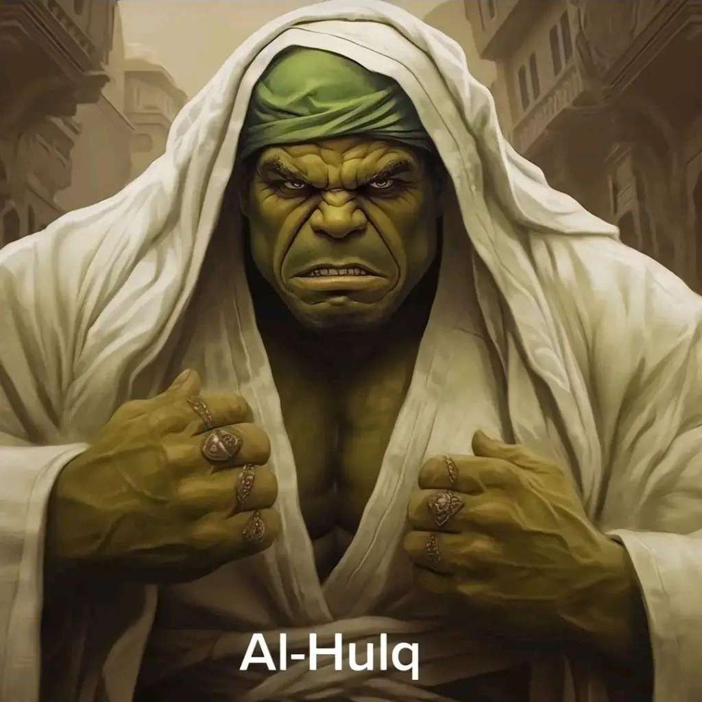 Penampilan Avengers jika mereka superhero dari Arab.