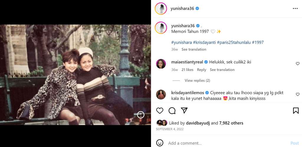 Yuni Shara dan Krisdayanti