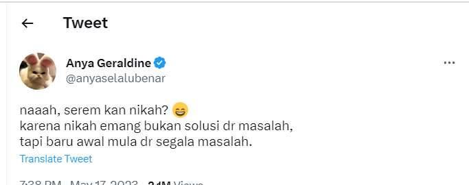 Cuitan Anya Geraldine