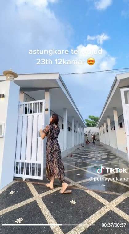 Viral Wanita Usia 23 Tahun Punya Kos-Kosan 12 Pintu, Hasil Kerja Keras Selama 4 Tahun!