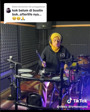 TikTok @desy_drummerpns