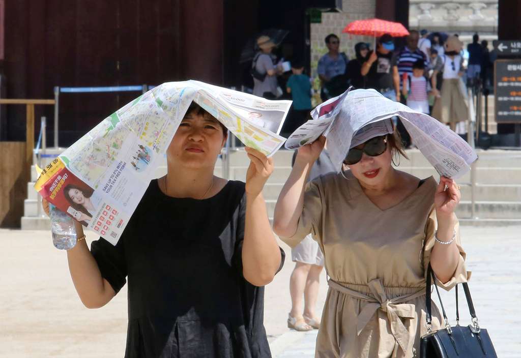 Gelombang panas kini menerpa Asia