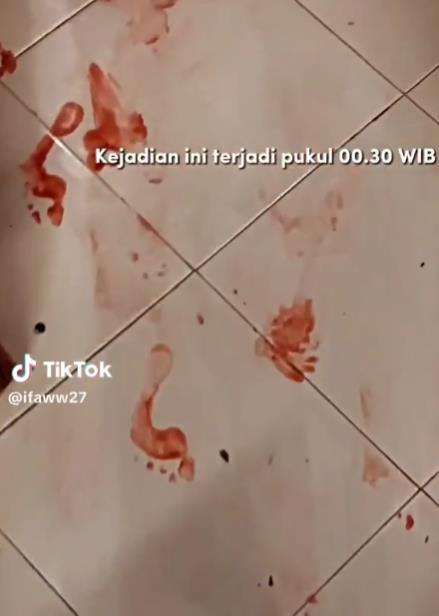 ceceran darah misterius.