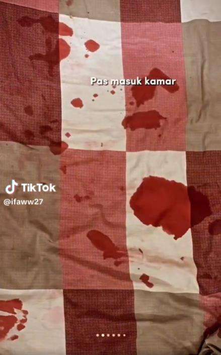 ceceran darah misterius.