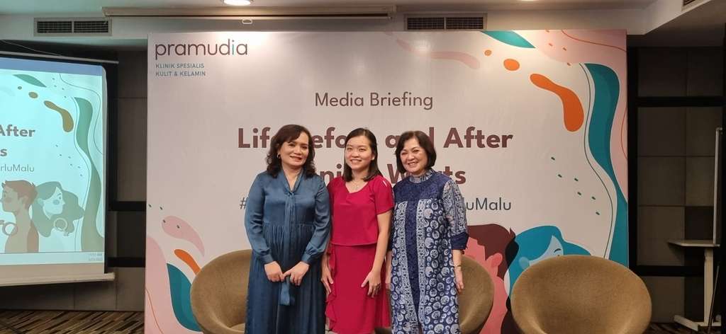 Konferensi Pers Life Before and After Genital Warts