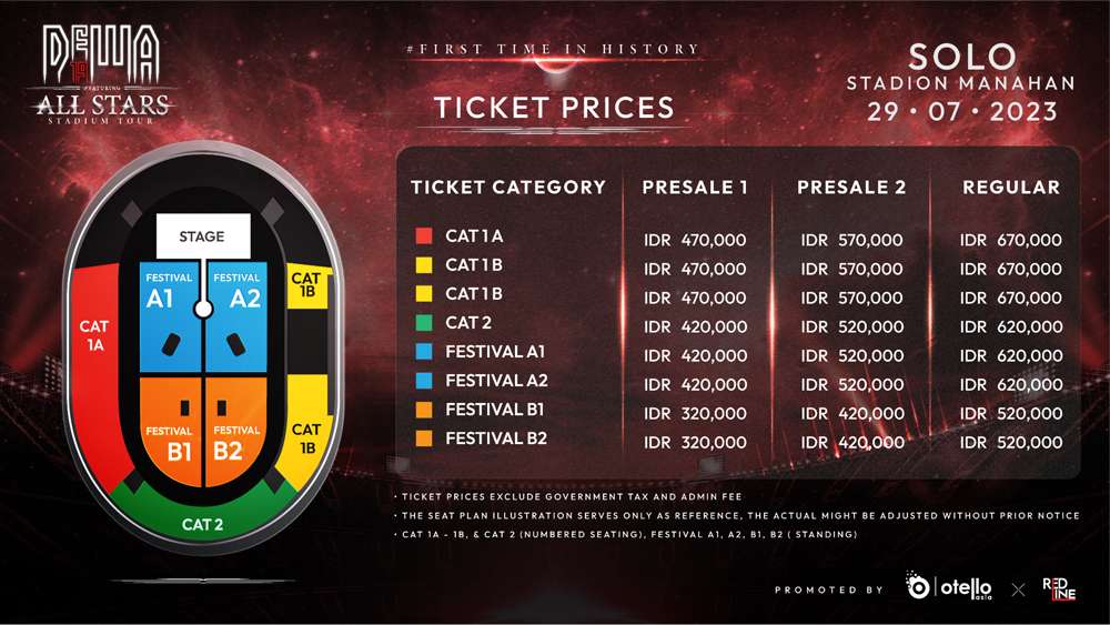 Dewa19 Featuring ALL STARS STADIUM TOUR 2023