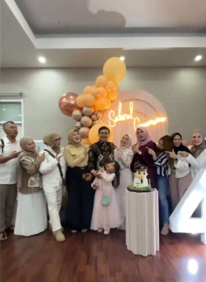 Potret Ulang Tahun Sahrul Gunawan