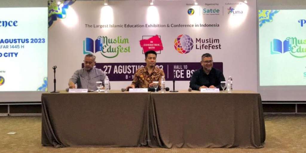 Muslim Edufest 2023 Targetkan 30% Lembaga Pendidikan Islam yang Hadir Diisi Sekolah Luar Negeri