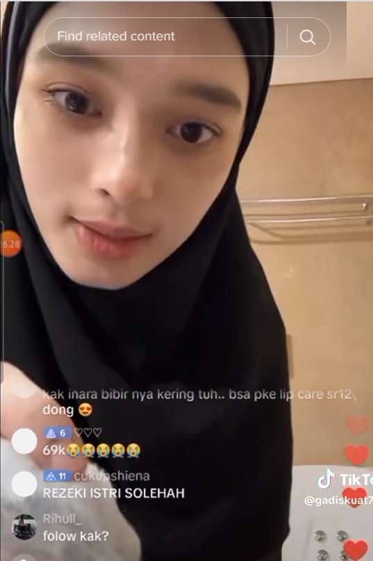 Inara Rusli tanpa makeup