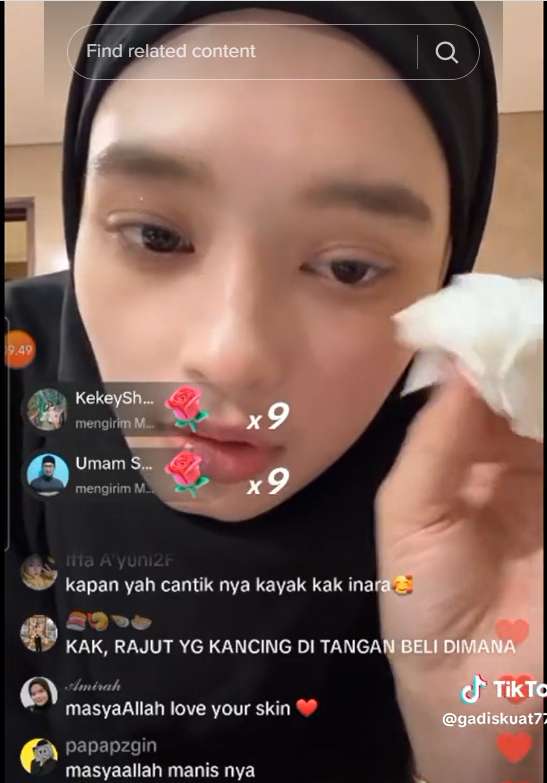 Inara Rusli tanpa makeup